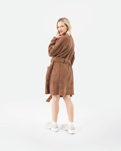 Snug Ribbed Cardigan
