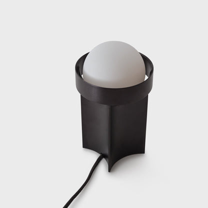 Loop Table Lamp in Dark Grey + Sphere III