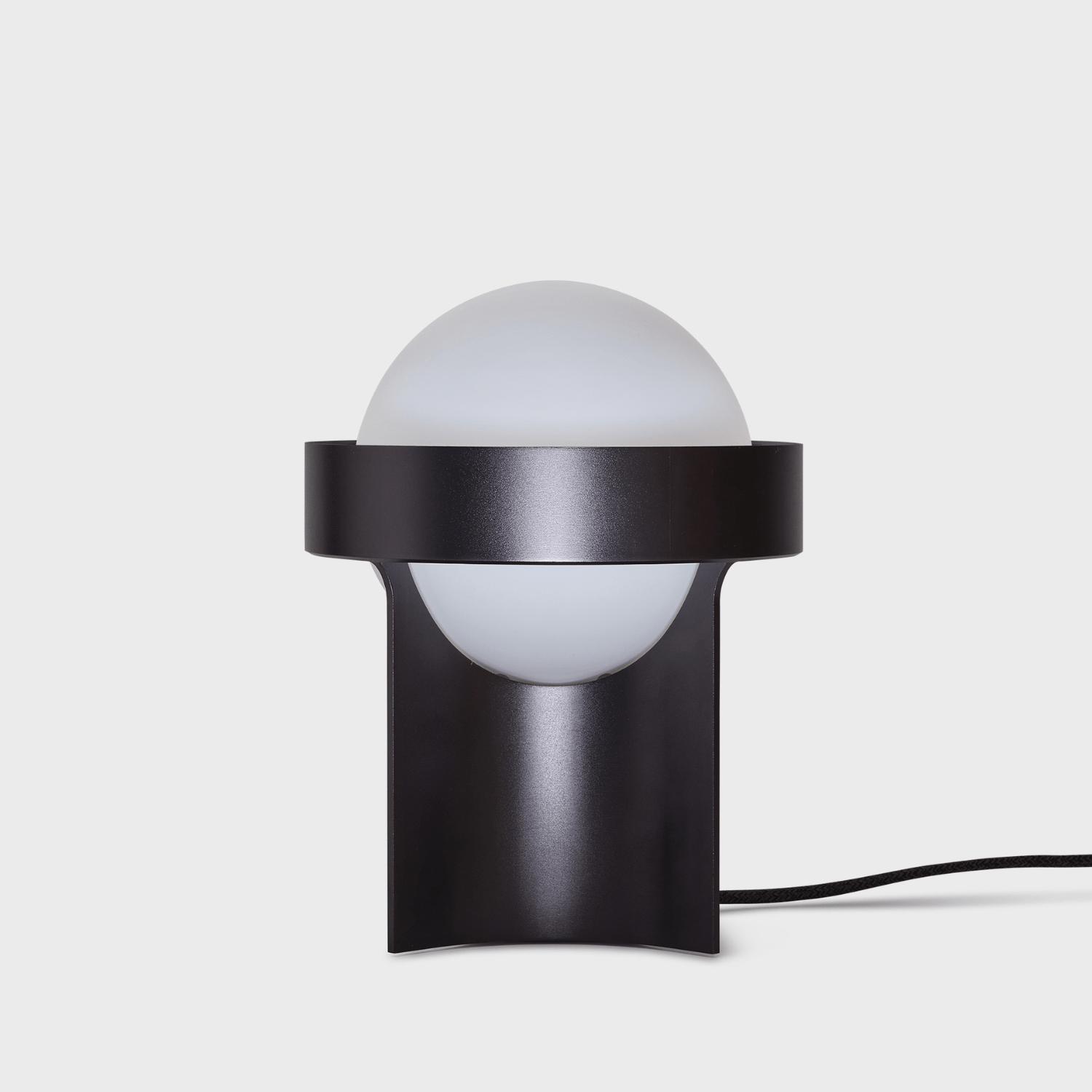 Loop Table Lamp in Dark Grey + Sphere IV