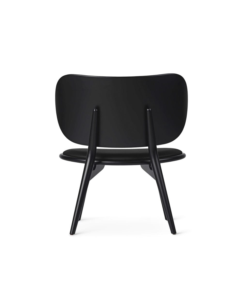 The Lounge Chair, by Space Copenhagen, Black Stain Beech, Back
