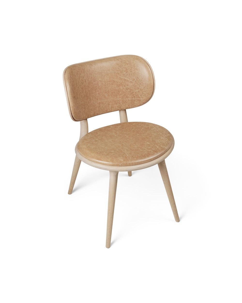 The Lounge Chair by Space Copenhagen, Matt Lacquered Oak, Side View