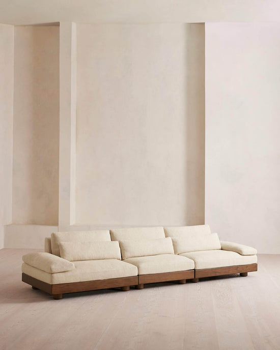 Soho Home Truro Sectional Sofa, Textured Linen