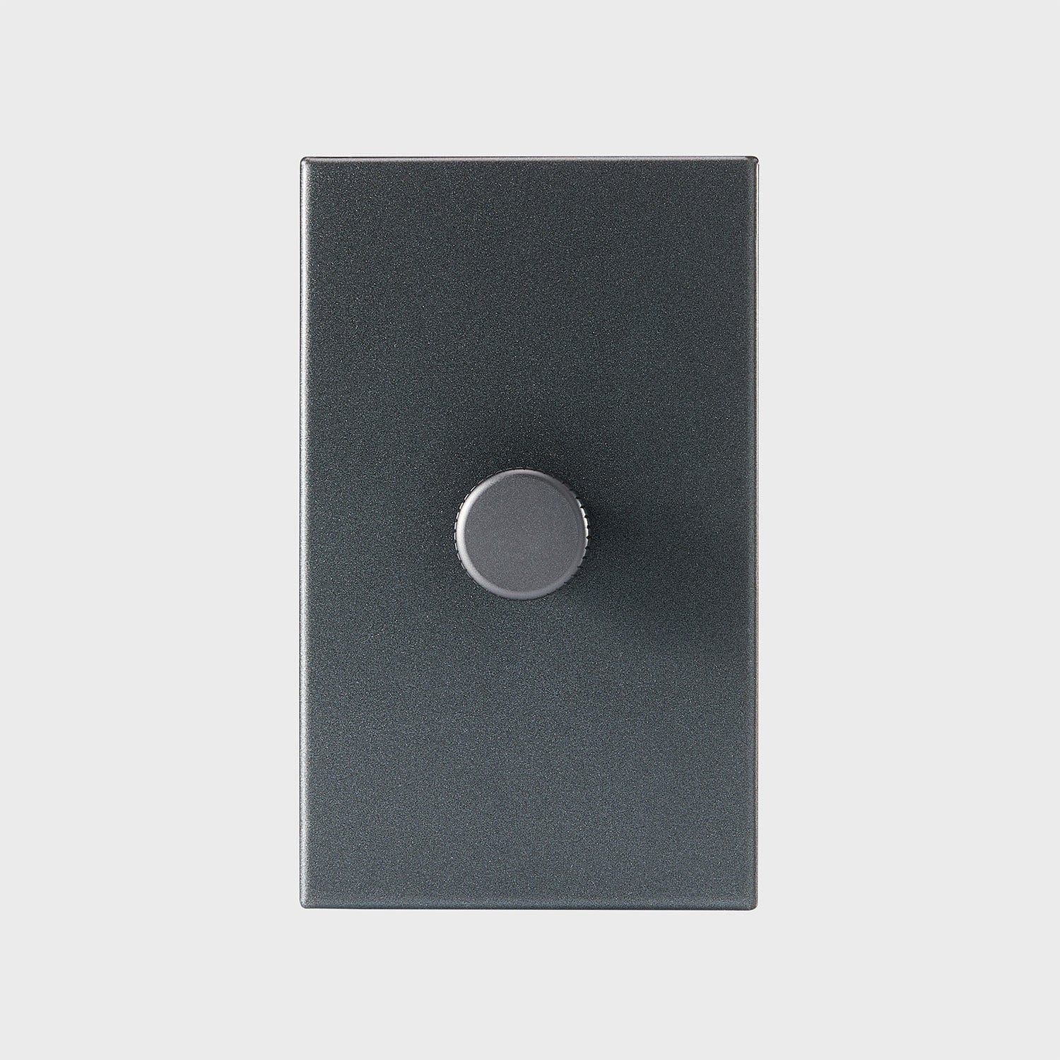 Single Rotary Wall Dimmer in Graphite