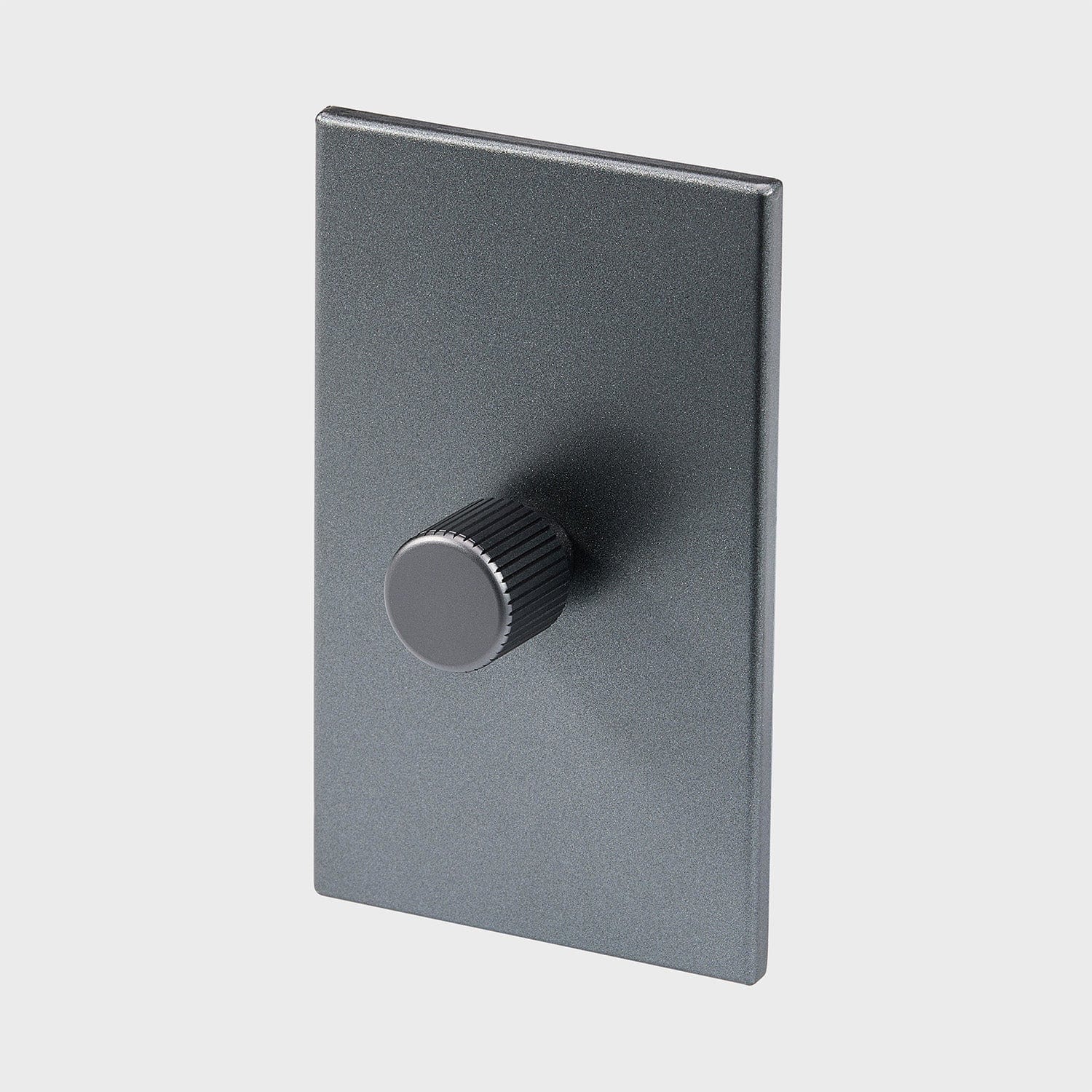 Single Rotary Wall Dimmer in Graphite