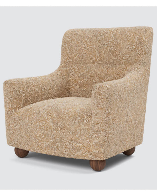 The Citizenry Vale Shearling Armchair