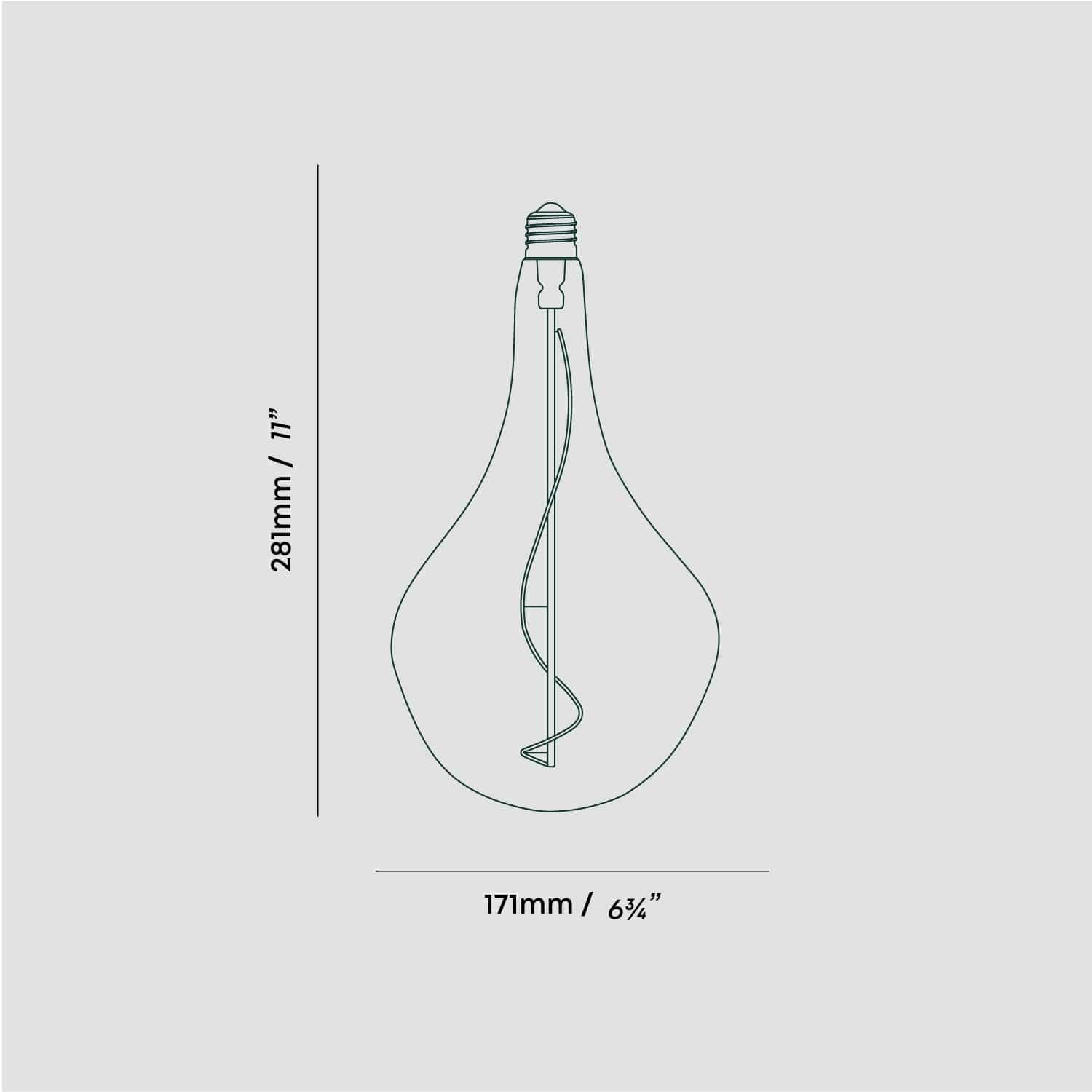 Voronoi II E26 LED Bulb