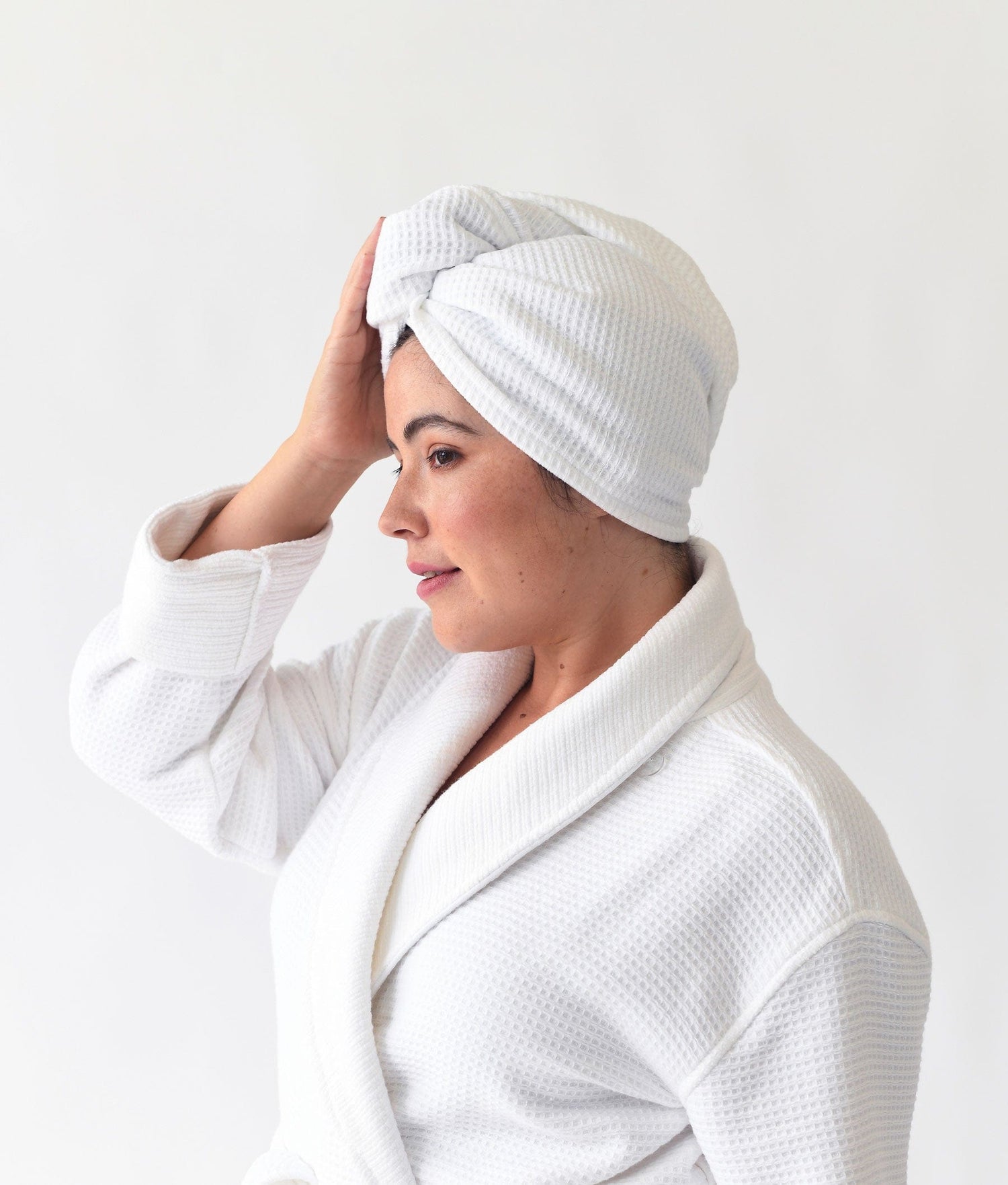 Waffle Hair Towel