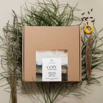 Cozy Collection - 4 Pack Soy Candles