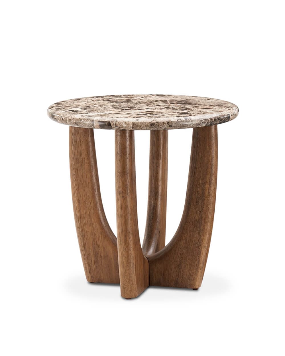 Castlery Elio Marble Round Side Table