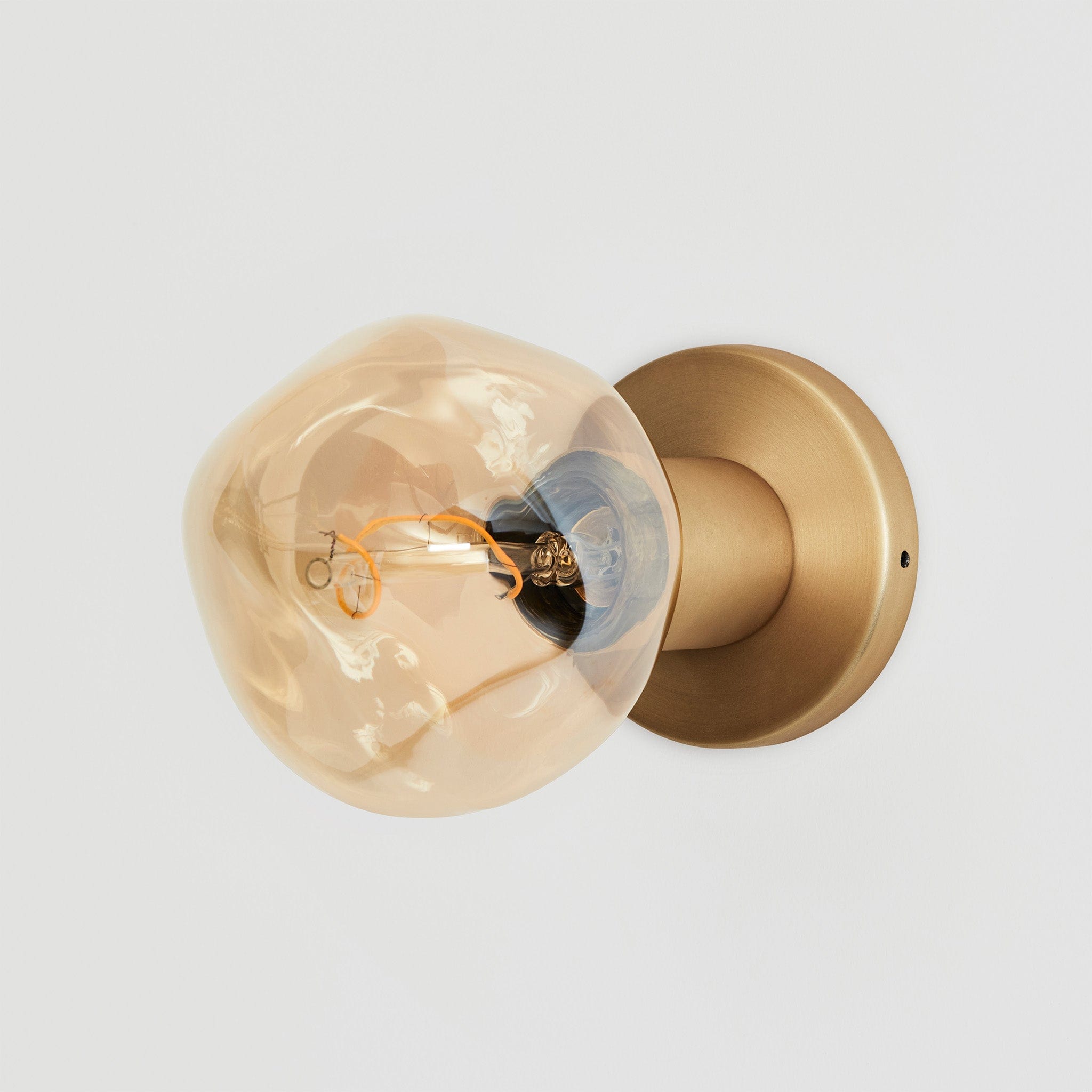 Lochan Wall Light in Brass + Voronoi I