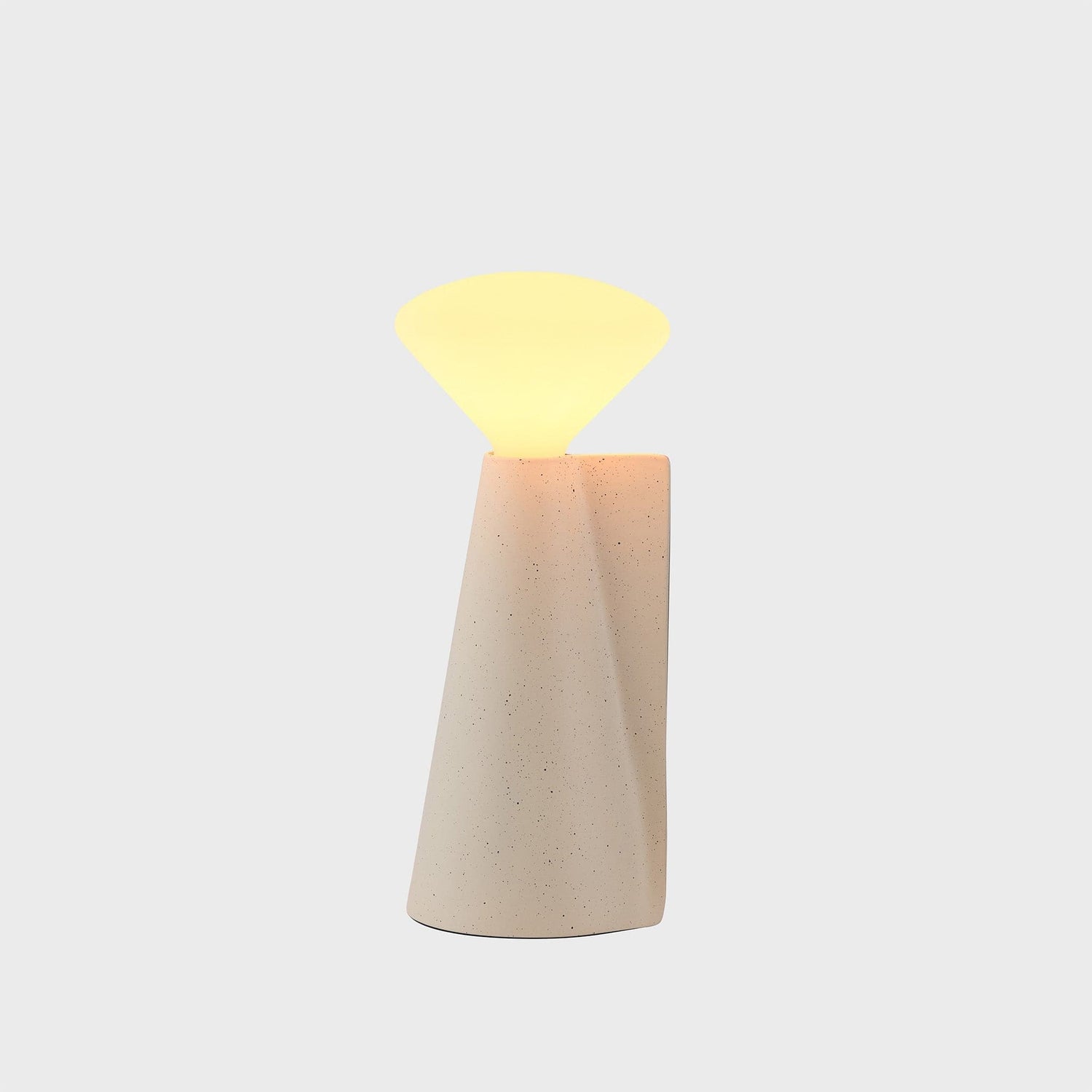 Mantle Portable Lamp in Stone White