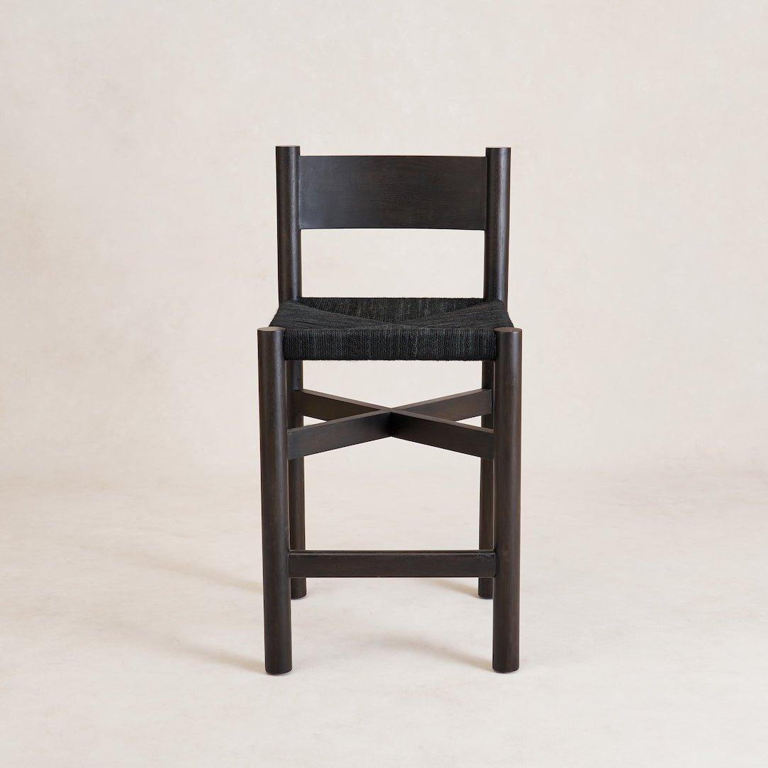 Nonna Counter Stool - Black