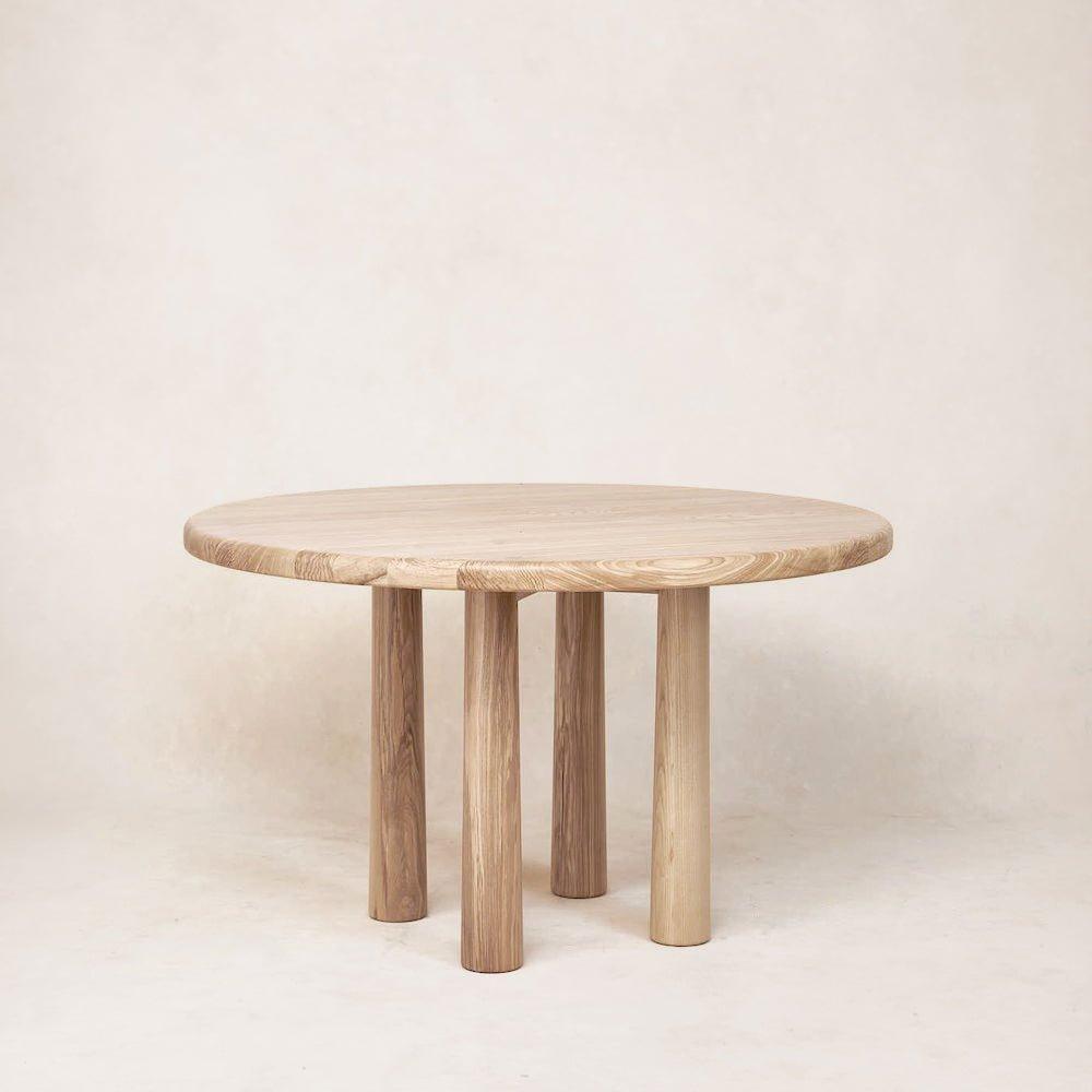 Copta Round Table Round Topa Topa Dining Table - Natural – Japandi Supply House