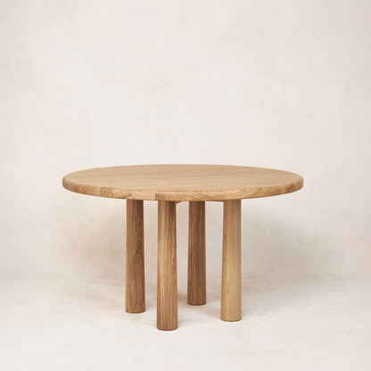 Round Topa Topa Dining Table - White Oak