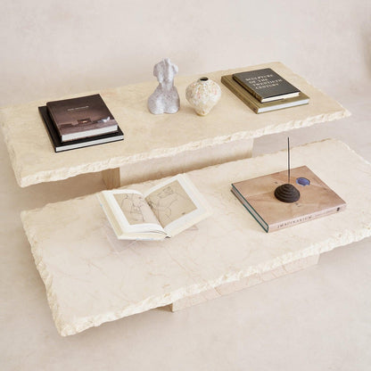 Sofita Marble Coffee Table - Low