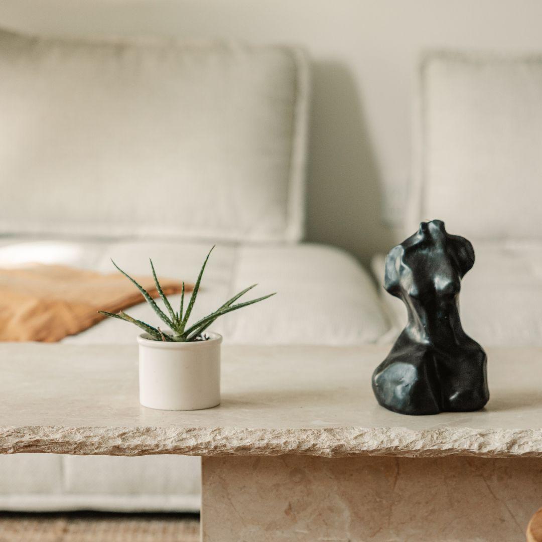 Sofita Marble Coffee Table - Low