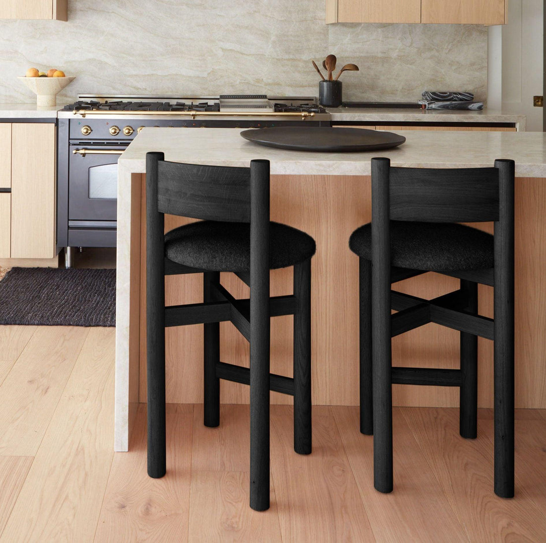 Teddy Counter Stool - Black