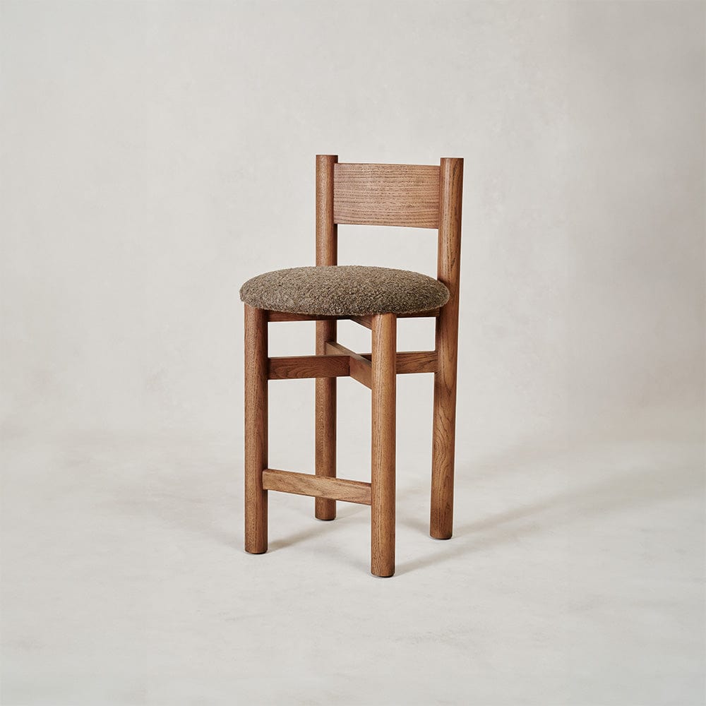 Teddy Counter Stool - Mocha