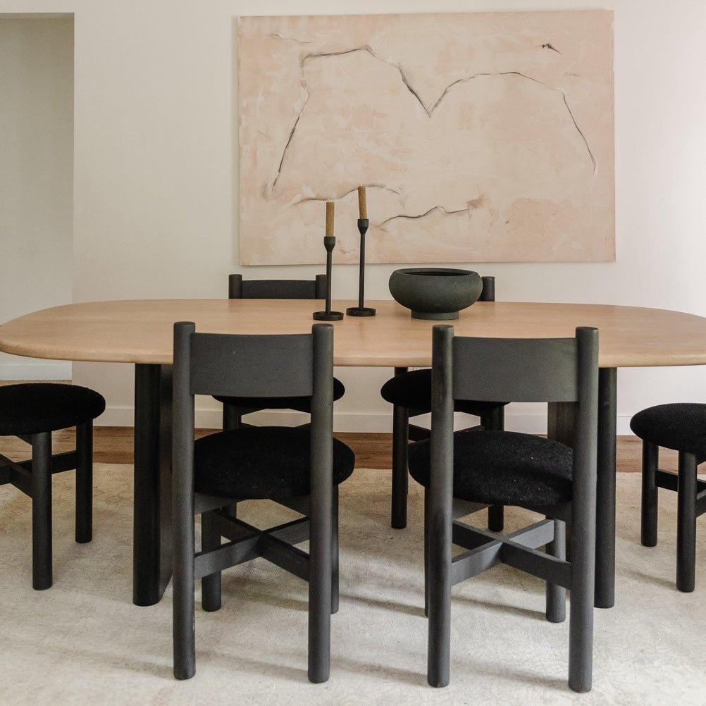 Teddy Dining Chair - Black