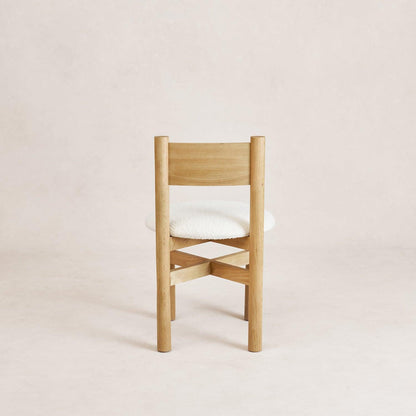 Teddy Dining Chair - White Oak