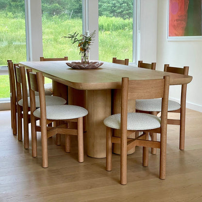 Teddy Dining Chair - White Oak