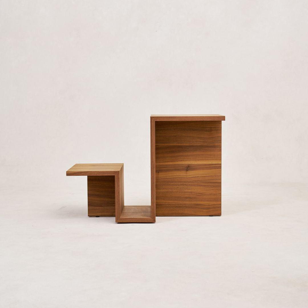 Valley Side Table - Walnut