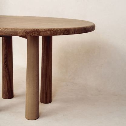 Round Topa Topa Dining Table - Mocha