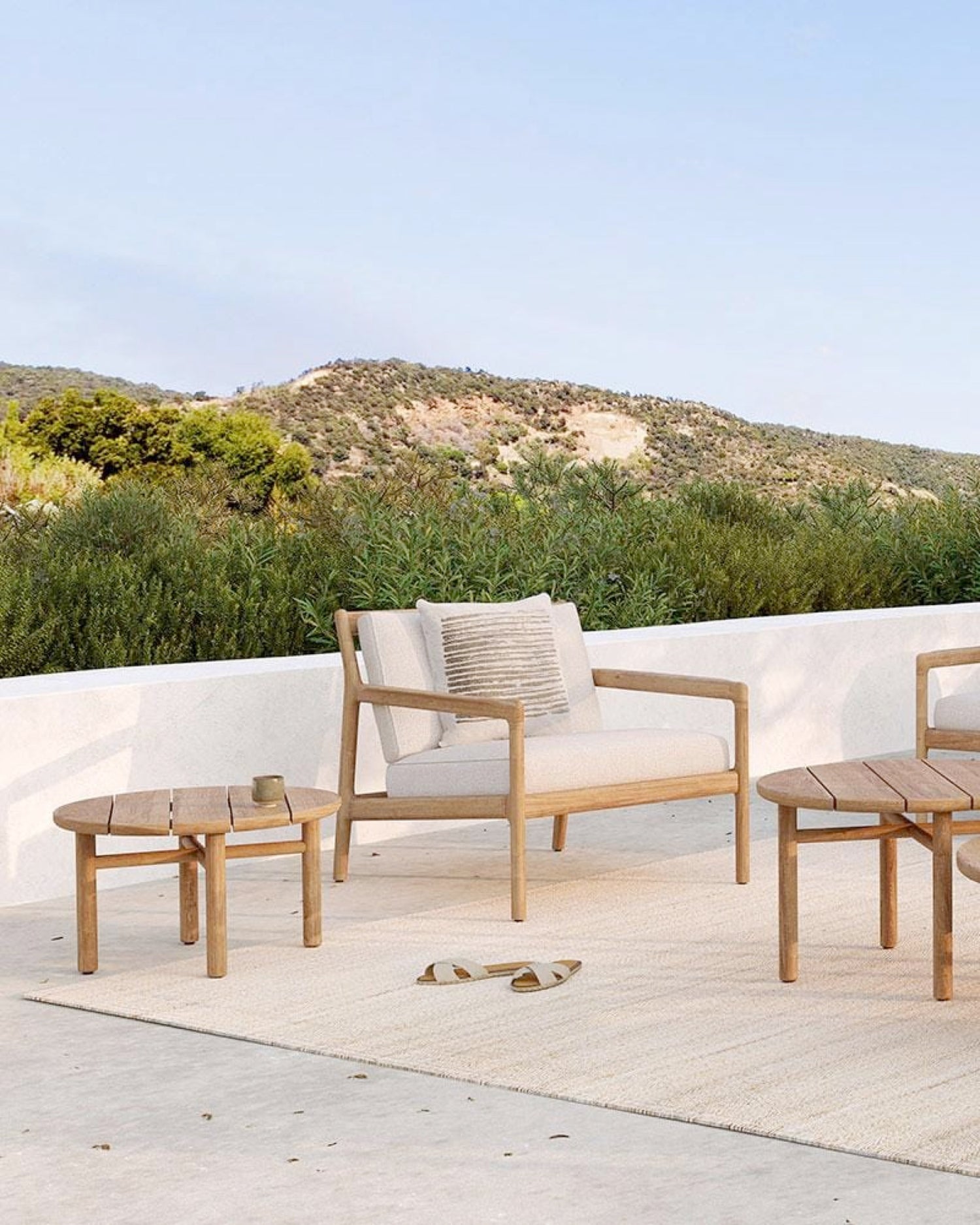 Quad Outdoor Side Table