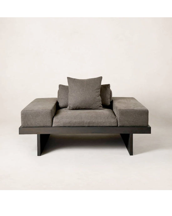 Kyoto Lounge Chair - Charcoal on Charcoal
