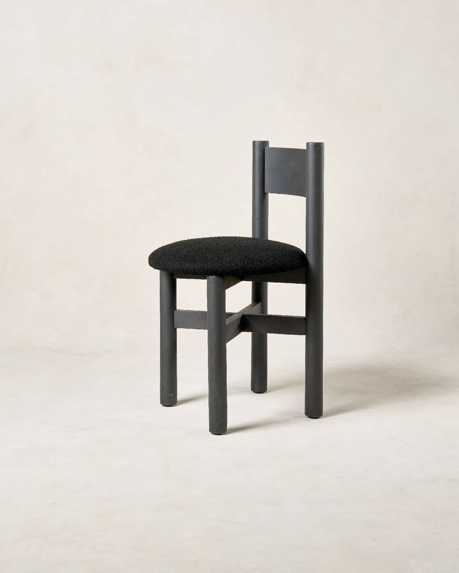 Teddy Dining Chair - Charcoal