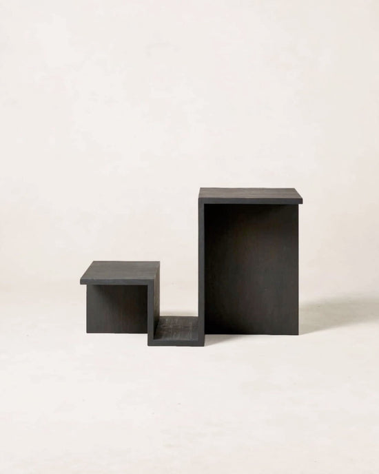 Valley Side Table - Charcoal