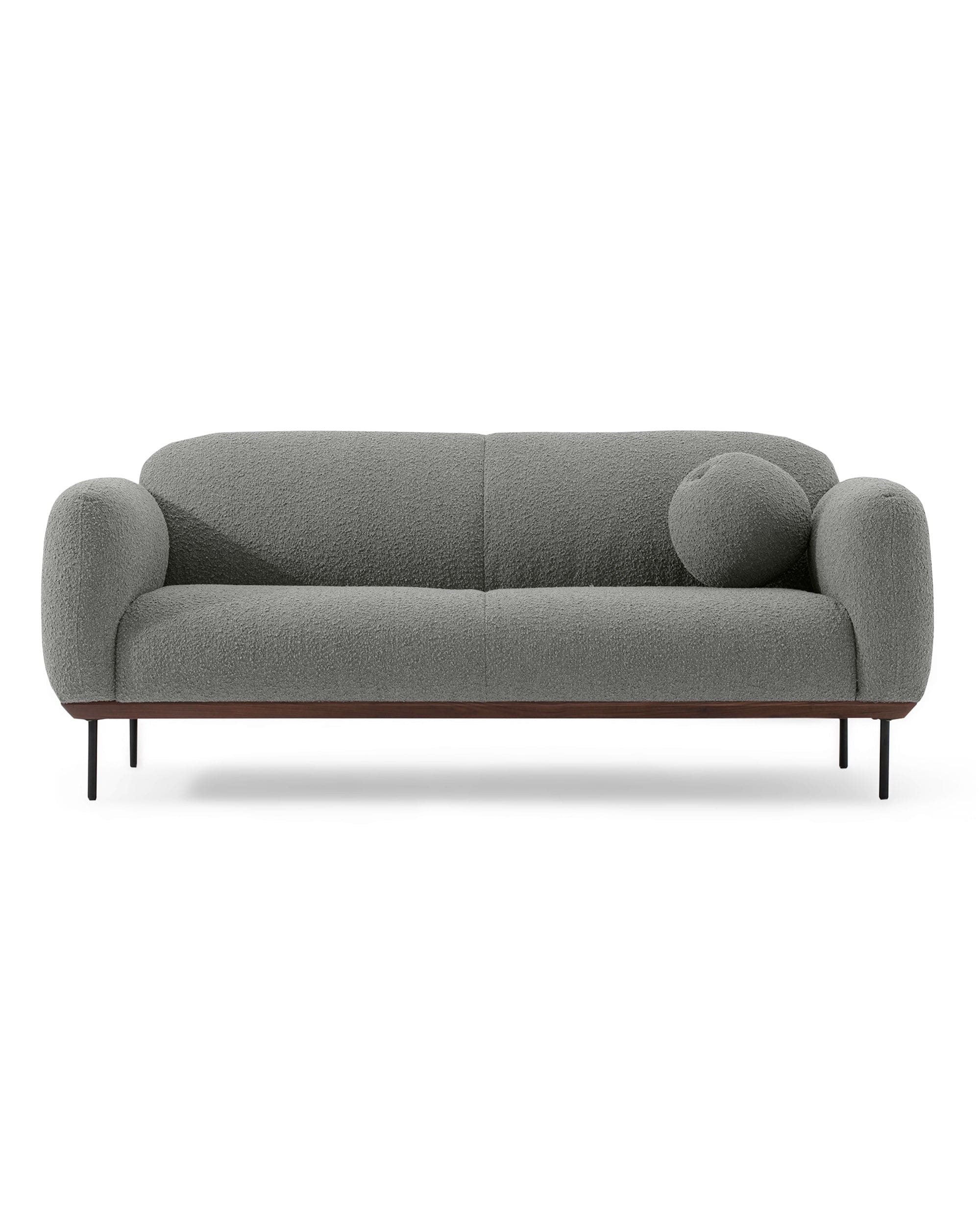 Puff 65&quot; Fabric Sofa