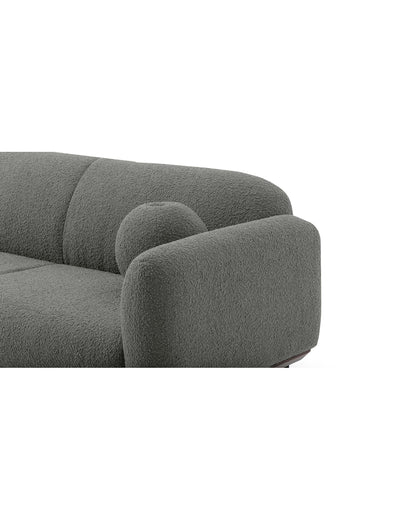 Puff 65&quot; Fabric Sofa Closeup