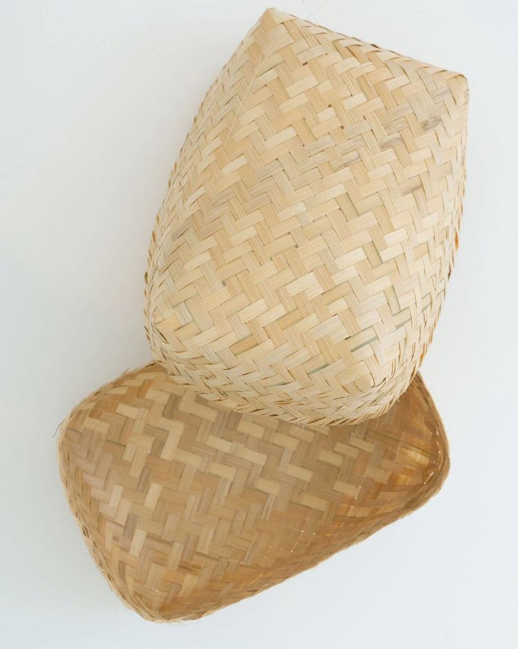 Bamboo Shoe Basket