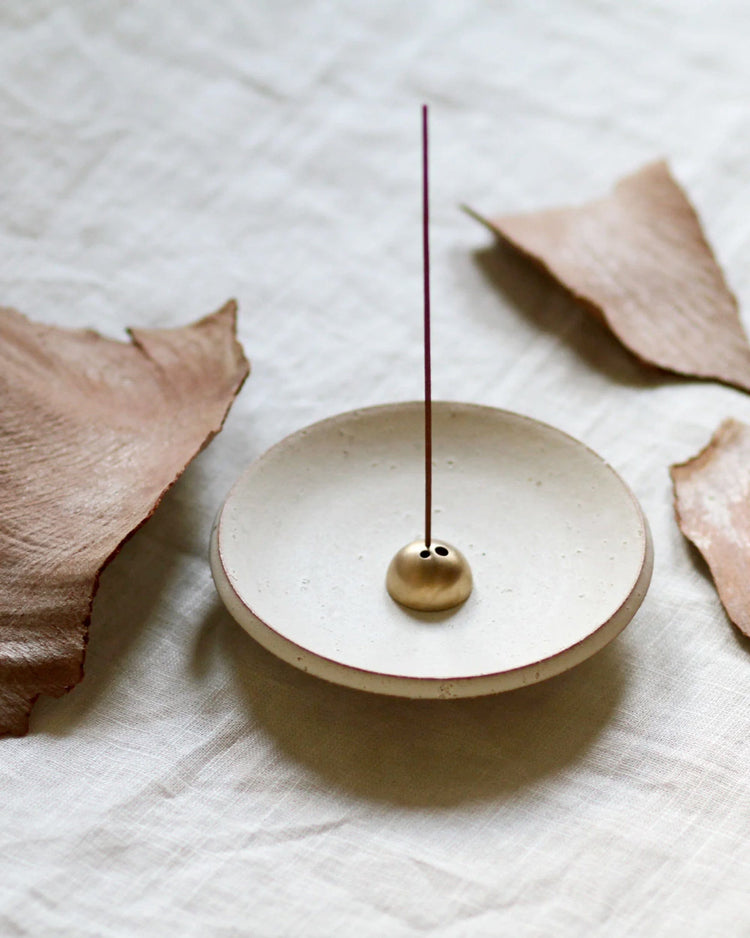 White Onyx Incense Dish